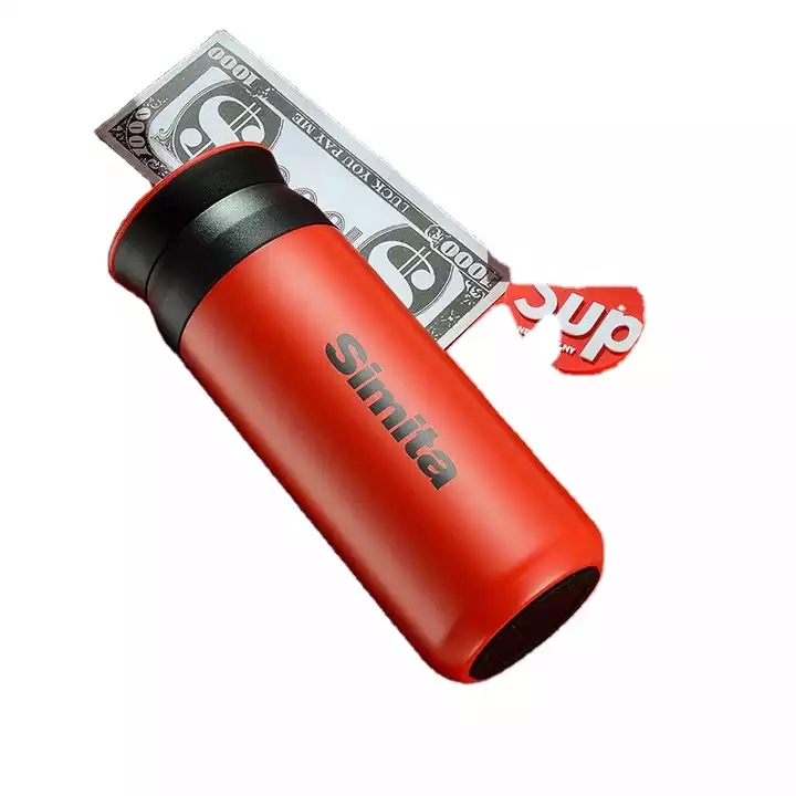 Custom men's trend stainless steel portable water mug high end student cup children's car insulation cup