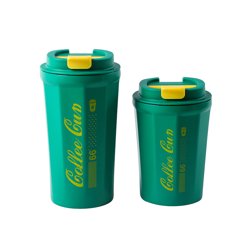 Strongly recommended double vacuum stainless steel coffee cup 450 ml coke thermal insulation mug