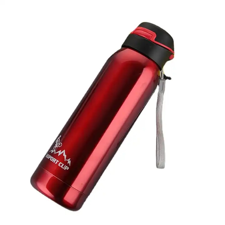 outdoor mountaineering straw kettles Large capacity travel pot gift stainless steel insulation cup