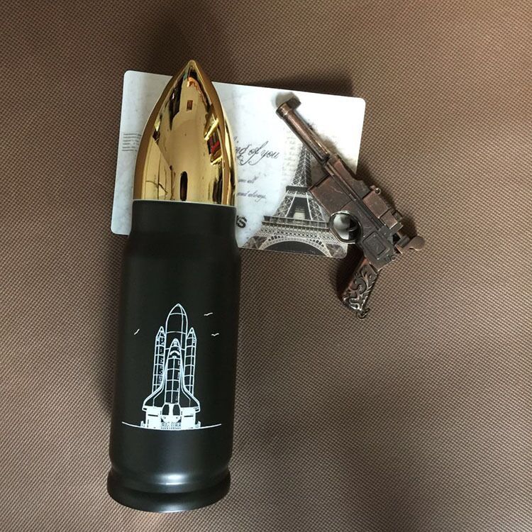Bullet Stainless Steel Insulation Cup Artillery Bill Real Water Cup Business Gift Bottle Wholesale