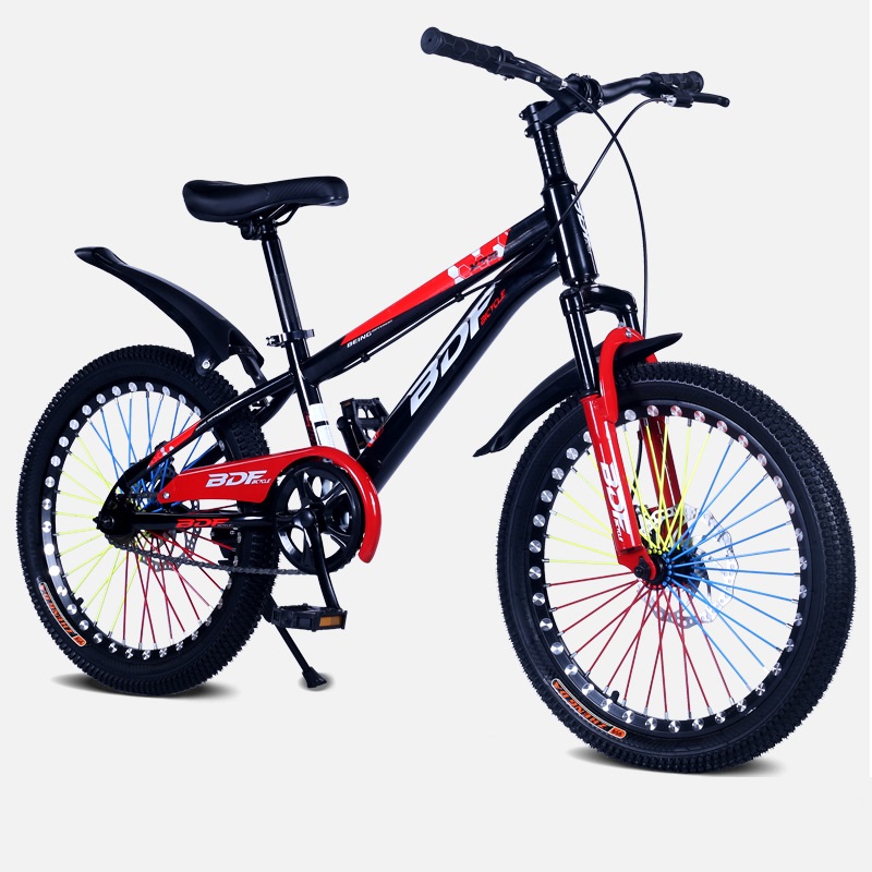Ultra LightWeight Portable Foldable High Carbon Steel Children Mountain Hike Bike College Students Speed Integrated Durable Smooth Ride Race Bicycle