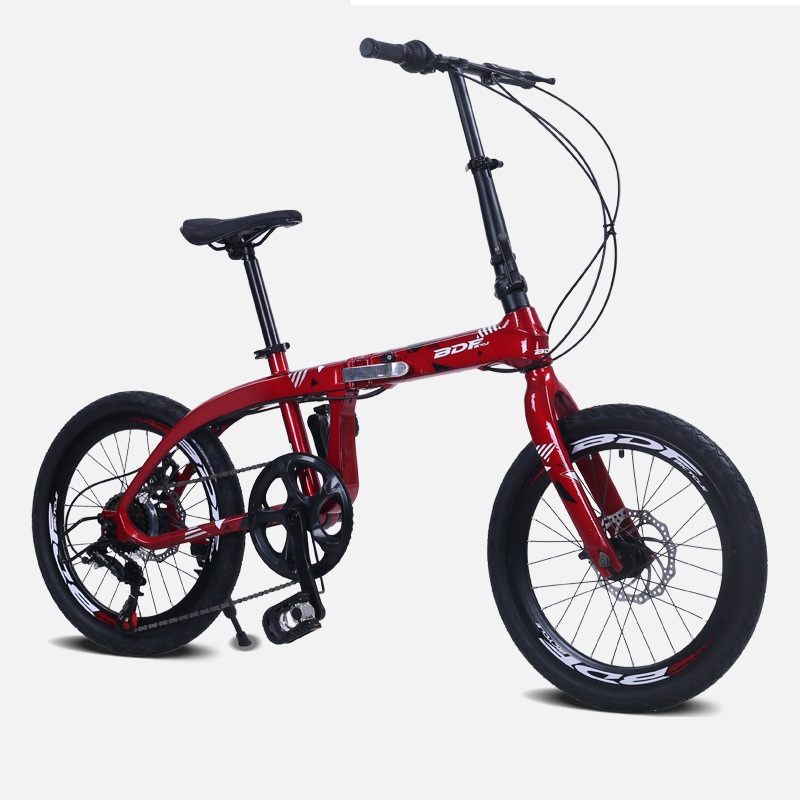 Magnesium Alloy Foldable Bicycle 20 Inch Variable Speed Leisure Student Adult Bike