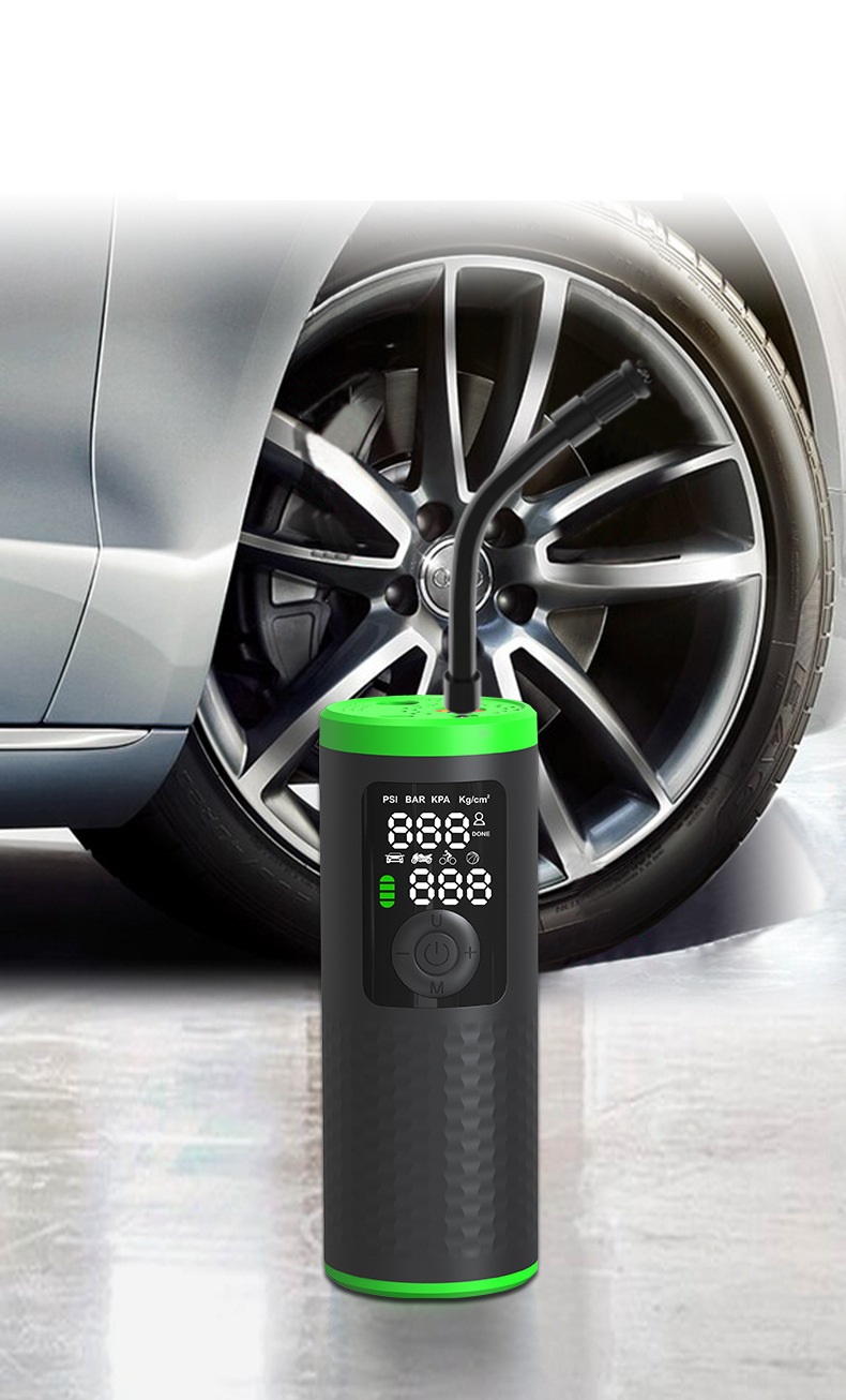 Outdoor Cycling Road Bike Professional Air Pump Portable Wireless Electric Air Pump Inflator