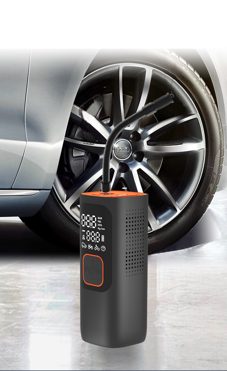 19 Cylinder Vehicle Inflator Portable SUV Car Motorcycle Electric Car Wireless Electric Air Pump