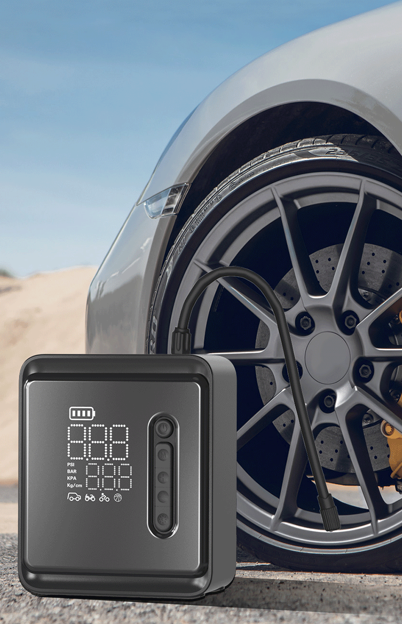 26 Cylinder Vehicle Air Pump Multi Function Portable SUV Car Tire Electric Wireless Air Pump Inflator