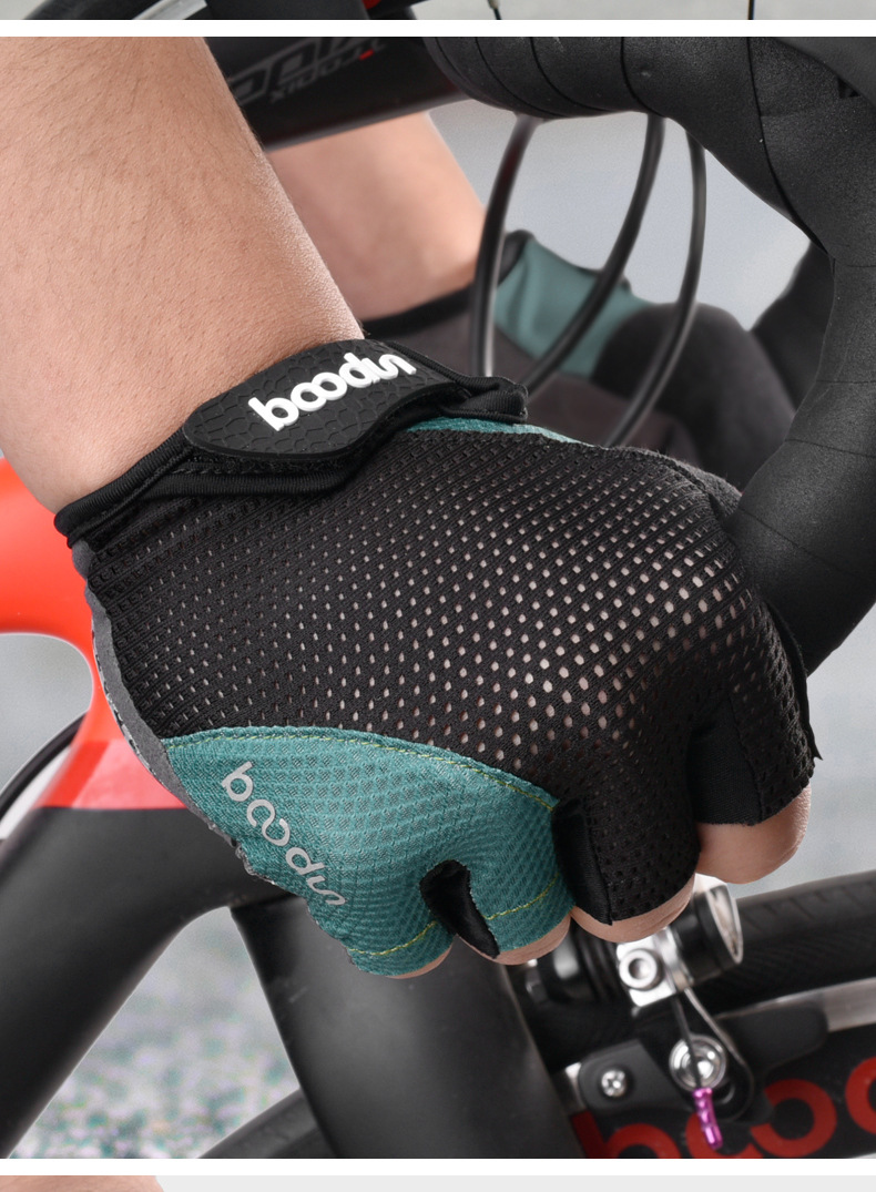 Summer Breathable Spring New Outdoor 4D Cycling Gloves Thicken Silicone Cycling Gloves