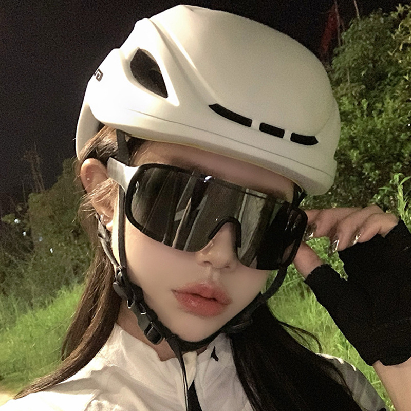 Mountaineering Cycling Glasses For Women Outdoor Sports Anti Wind Sand Goggles Large Frame Sunglasses Anti Ultraviolet Sun Protection Sunglasses