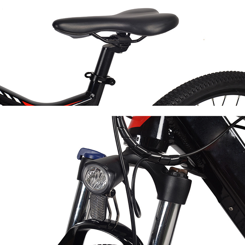 New Model 26 Inch Variable Speed Cycle Mountianbikes Adult Speed Electric Bicycle Mountain Hike Off Road Snowmobile Bike With Lithium Battery