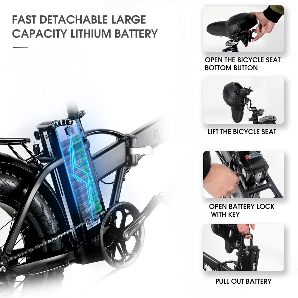Pedelec Electric Bicycle with Hydraulic Disc Brake Retro Snow Off Road Electric Bike Power Assist Mountain Bike