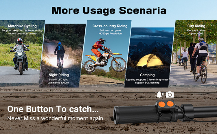 Cross Border Hot Sell Road Mountain Sports Camera Pro Cycling Camera outdoor Dedicated Race Bicycle Helmet Recorder