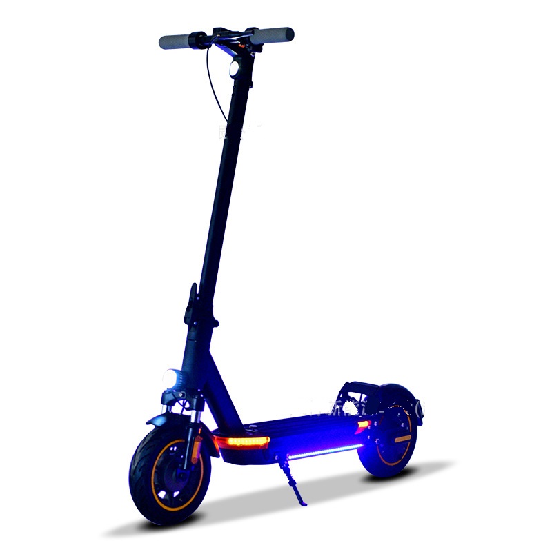 10 Inch Dual Shock Absorb Electric Scooter With Battery Easily Removal Suitable For Shared Personal Transportation