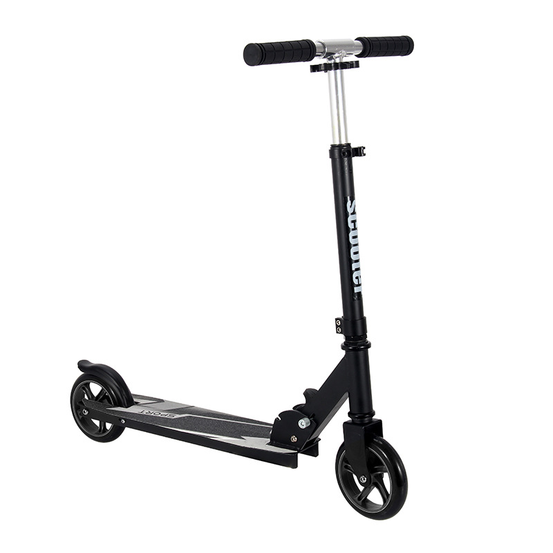Factory Direct Sales Wholesale Children 145mm Wheel Adult Scooter Large Two Wheel Foldable All Aluminum Youth Scooter