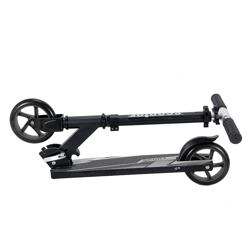 Factory Direct Sales Wholesale Children 145mm Wheel Adult Scooter Large Two Wheel Foldable All Aluminum Youth Scooter
