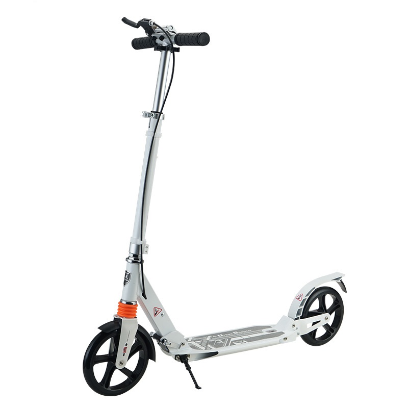 Adult Scooter Disc Brake Aluminum Alloy Children Teenage Two Wheel Foldable Cross Border Foreign Trade Kick Scooter With Handbrake
