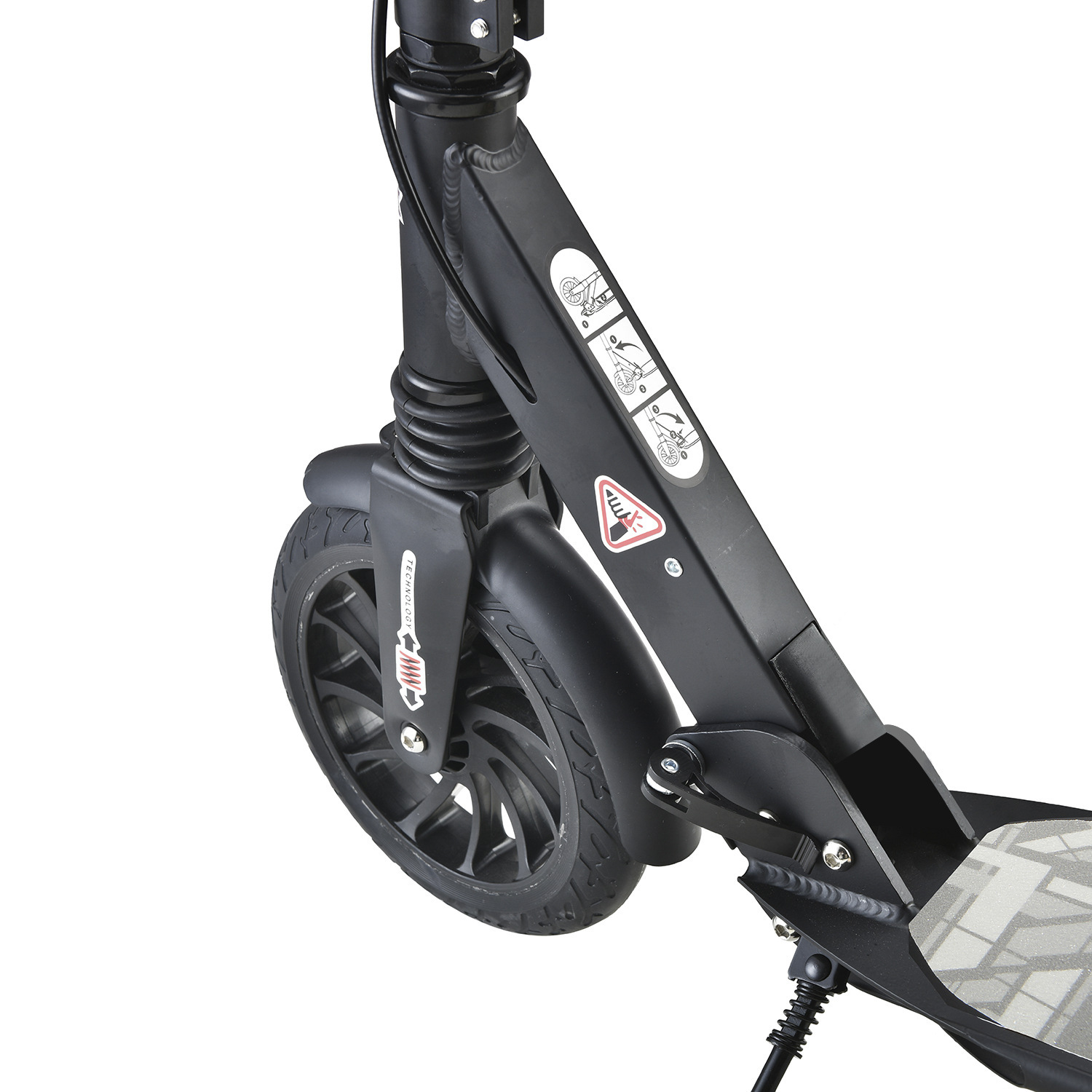 Factory Direct Adult Two Wheel Scooter With HandBrake Foldable Aluminum Alloy Disc Brake Scooter