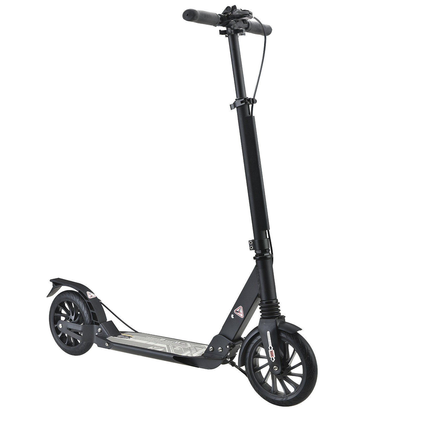 Factory Direct Adult Two Wheel Scooter With HandBrake Foldable Aluminum Alloy Disc Brake Scooter