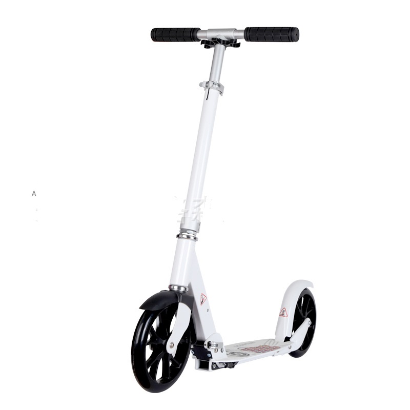 Lightweight Two Wheel Aluminum Alloy Foldable 200mm Large Wheel Option Color Kick Scooter Foreign Trade