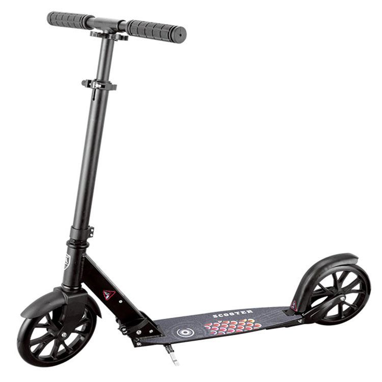 Lightweight Two Wheel Aluminum Alloy Foldable 200mm Large Wheel Option Color Kick Scooter Foreign Trade