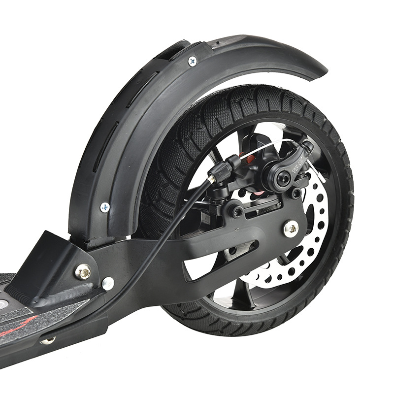 Processing Custom Logo Two Wheel Aluminum Alloy Wide Deck Foldable Adult Scooter