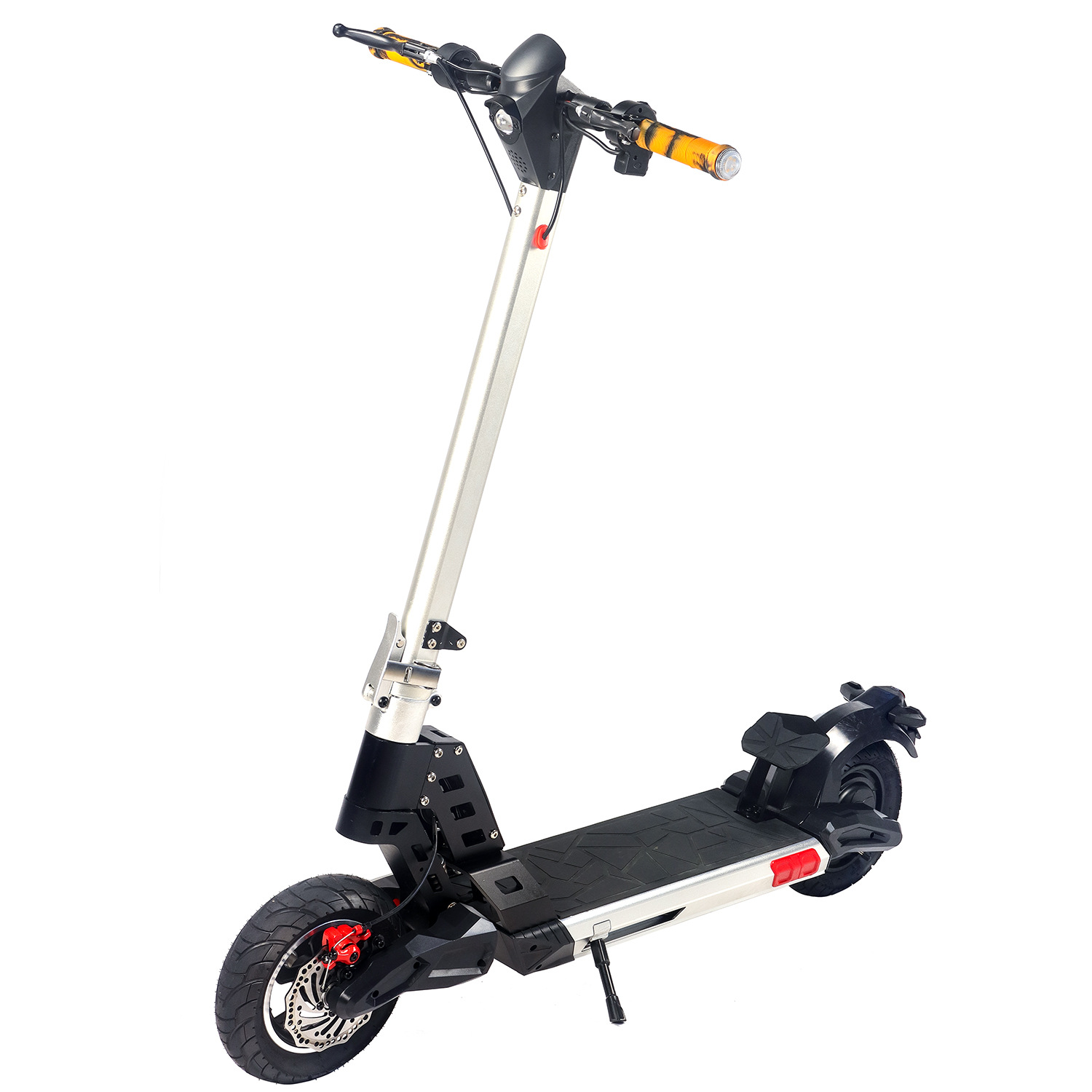 10 Inch Electric Scooter For Adults New Style D20 Aluminum Alloy 48V 500W Double Shock Absorption Foldable Cross Border Overseas Warehouse Electric Scooter