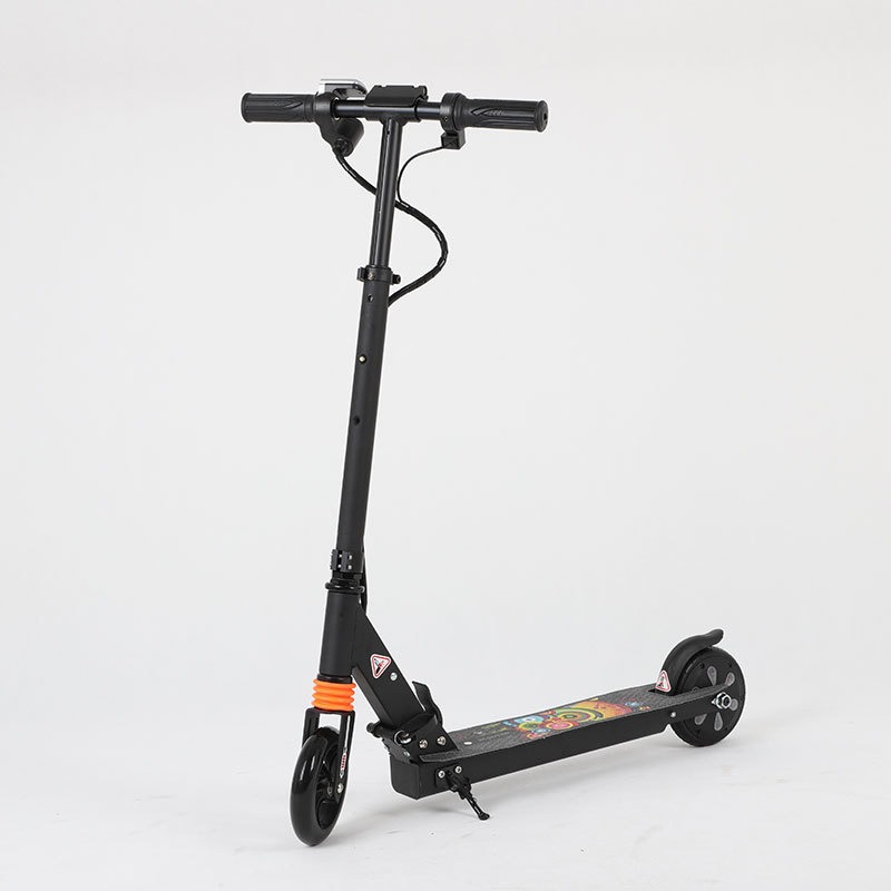 5.5 Inch Children Electric Foldable Scooter With Dashboard Scooter Two Wheel Aluminum Alloy Short Distance Scooter