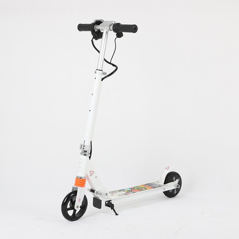 5.5 Inch Children Electric Foldable Scooter With Dashboard Scooter Two Wheel Aluminum Alloy Short Distance Scooter