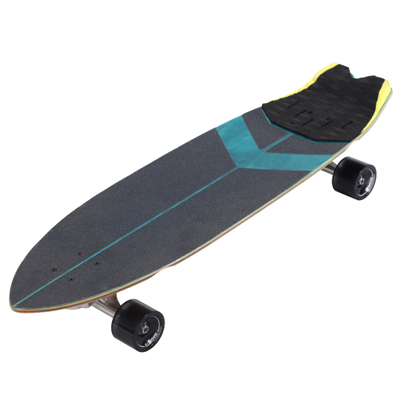 Factory Direct Supply Land Surfboard CX4 Four Wheel Pedal Free Simulation Surfing Skiing Land Surfing Teaching Basic Board Skateboard