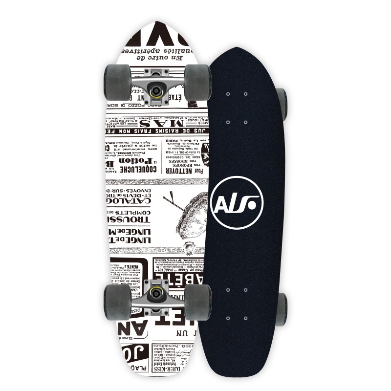 Big Fish Board Adult Professional Board Four Wheel Scooter Children's Travel Skateboard Beginner