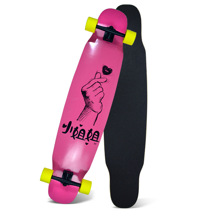 Longboard Dance Road Four Wheel Maple Walking Street Brush Skateboard Professional Adult Scooter