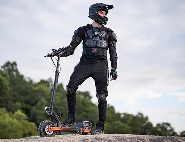 Pedelec Electric Scooter Reputable Front Suspensions Provide A Smooth Ride Over Road Bumps