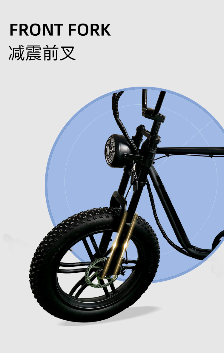 Aluminum Alloy Power Assist Electric Bicycle Disassembly Pedal Shock Absorption Front Fork Portable Off Road Mountain Bike Lithium Battery Motor