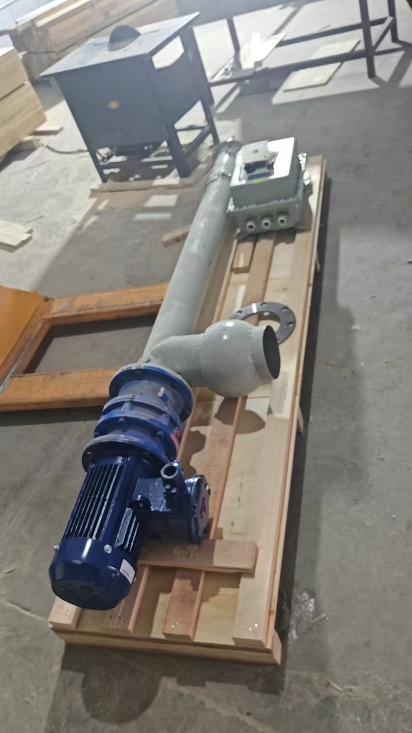 LX165 Spiral Scale Feeding Machine U Type Spiral Scale Feeding Machine Professional Transportation Equipment Screw Conveyor Machinery Equipment