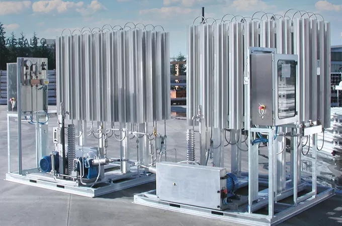 Large Capacity 5000nm³ /H LNG Ambient Air Vaporizer for LNG Filling Station Large Capacity 5000nm³ /H LNG Ambient Air Vaporizer for LNG Filling Station