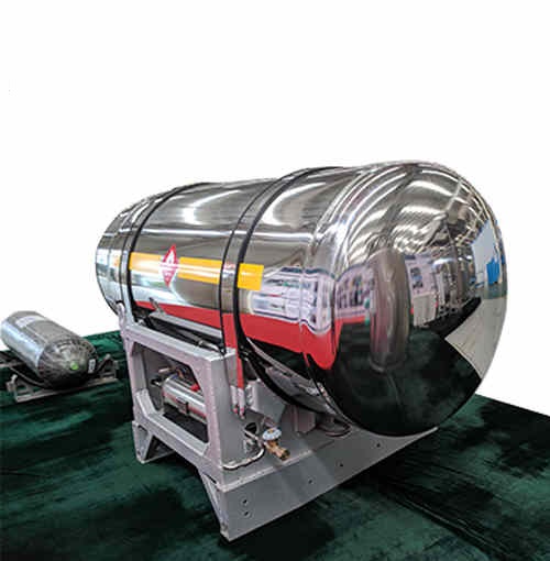 ISO Tank Container Cryogenic Liquid Argon Oxygen Nitrogen Carbon Dioxide Hydrogen LNG Truck Trailer Storage Tank Vessel