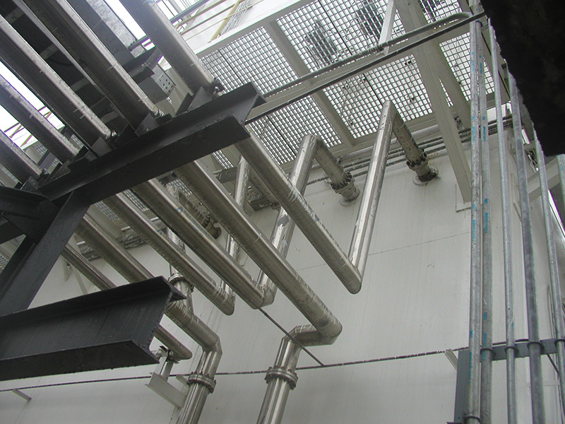 SUS304 Stainless Steel LNG Transfer Cryogenic Vacuum Insulated Pipeline