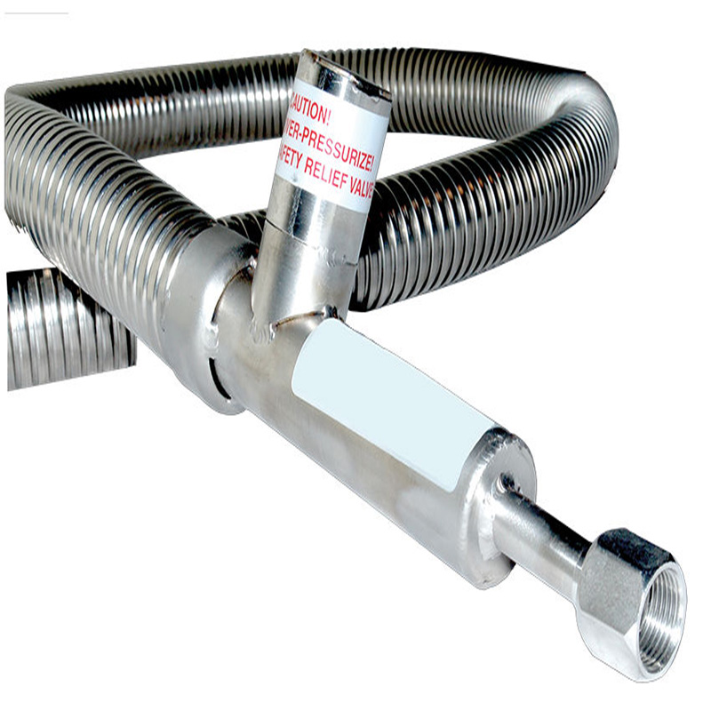 Cryogenic Insulated Hose Length Burst Proof High Working Pressure Anti Corrosion Flexible Metal Joint Hose Pipeline