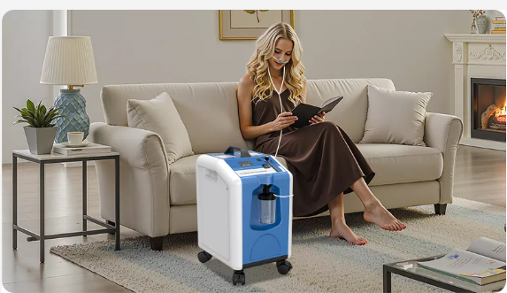 3L Medical Breathing with a 5L Portable O2 Concentrator