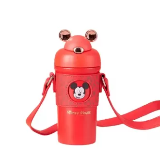 Disney Insulation Cup ladies with a straw high additional value large capacity cute student big belly portable water cup