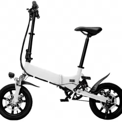 Electric Bicycle For Adults 14 Inch Foldable Aluminum Alloy Power Assistance Lightweight Bike