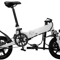 Electric Bicycle For Adults 14 Inch Foldable Aluminum Alloy Power Assistance Lightweight Bike