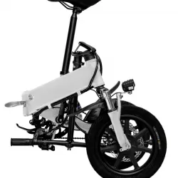 Electric Bicycle For Adults 14 Inch Foldable Aluminum Alloy Power Assistance Lightweight Bike