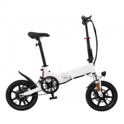 Electric Bicycle For Adults 14 Inch Foldable Aluminum Alloy Power Assistance Lightweight Bike
