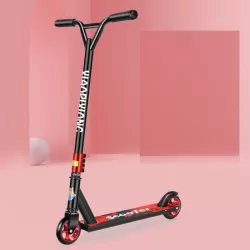 High Performance European Factory Direct Supply Cross Border Hot Sell Stunt Extreme Competition Sport Kick Scooter All Aluminum Two Wheel Pedal Skateboard