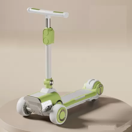 Foldable Kick Foot Three Wheel Electric Foldable Enlarged Multifunctional Scooter For Kids