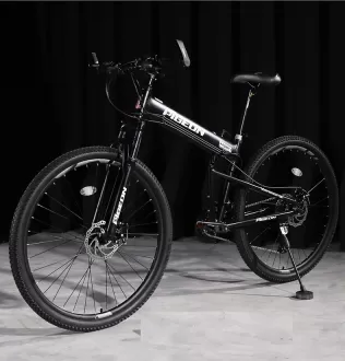 Ultra LightWeight Portable Foldable Mountain Hike Bike Aluminum Alloy Adult College Students Speed Bicycle