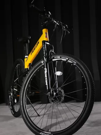 Optional LED Hand Brake Ultra LightWeight Portable Foldable Mountain Hike Bike Aluminum Alloy Adult College Students Speed Bicycle