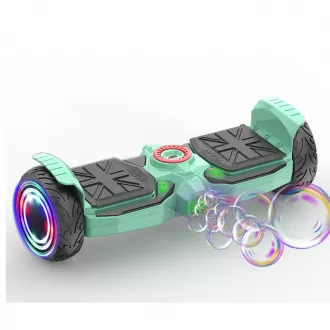 Children's Two Wheel Electric Self Balance Smart Scooter Hoverboard With Blowing Bubble