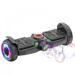Children's Two Wheel Electric Self Balance Smart Scooter Hoverboard With Blowing Bubble