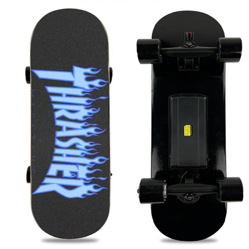Adult Electric Skateboard Four Wheel Remote Control Double Climb Dual Drive Walking Tool Skateboard Beginner