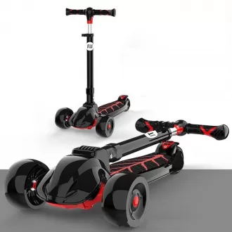 Children Foldable Kick Foot Scooter Three Wheel Ride scooter For Kids